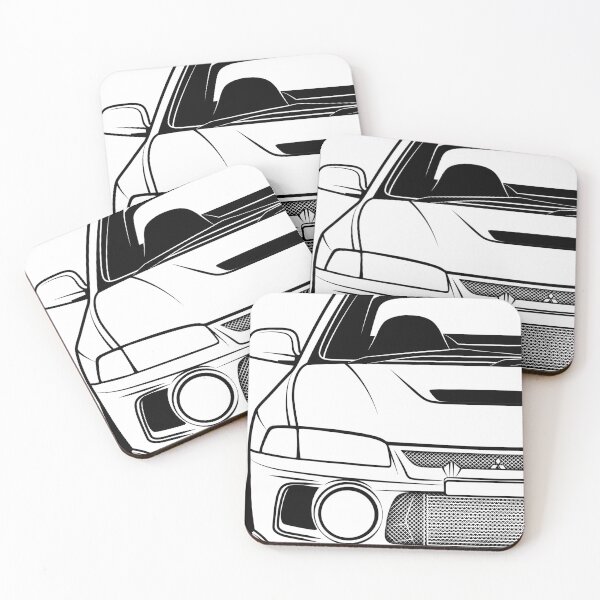 Artikelvorschau, Mitsubishi Lancer Evo GSR 4 Bestes Shirt-Design entworfen und verkauft von CarWorld.