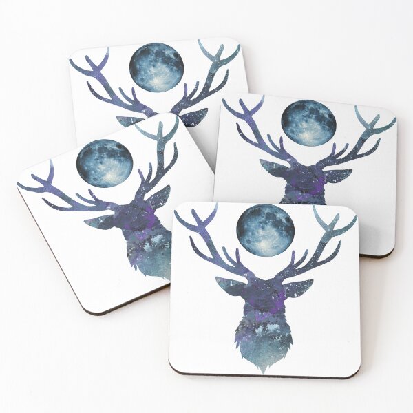 Item preview, Deer under moon Galaxy designed and sold by Anggi Prastyan.