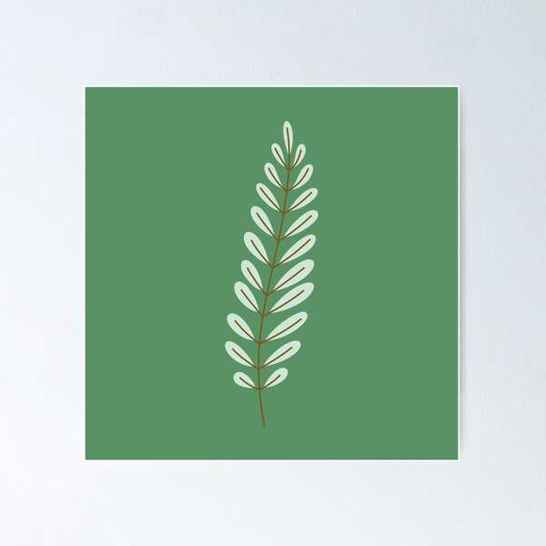 Item preview, Green Bold Vector Palms Illustration  designed and sold by Ismar0904.