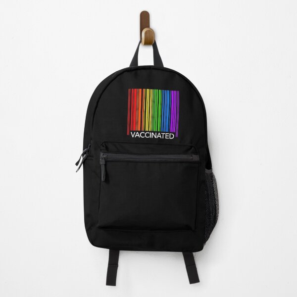 Item preview, Vaccinated - Pride Rainbow Barcode designed and sold by Thelittlelord.