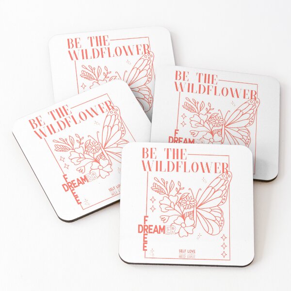 Item preview, BE THE WILDFLOWER (orange) designed and sold by Ethereal Moonlight.