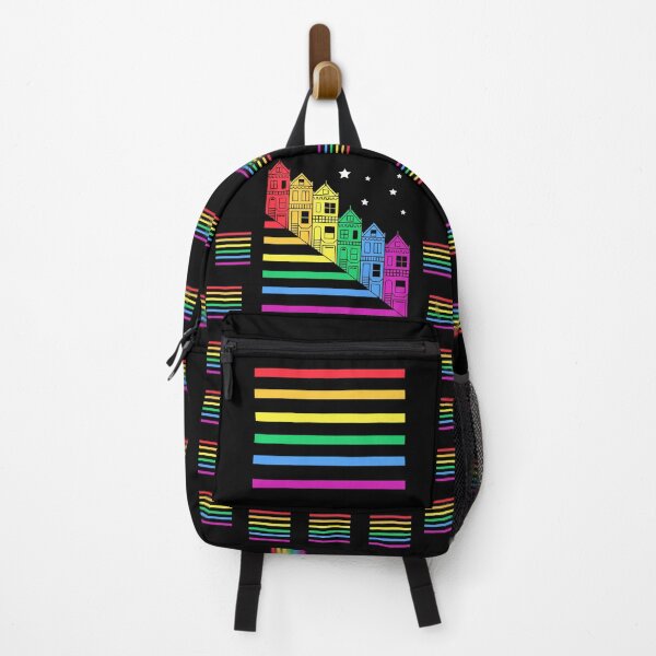 Item preview, Happy PRIDE Month, SF Gay Liberation Movement, Painted Ladies designed and sold by aronia.