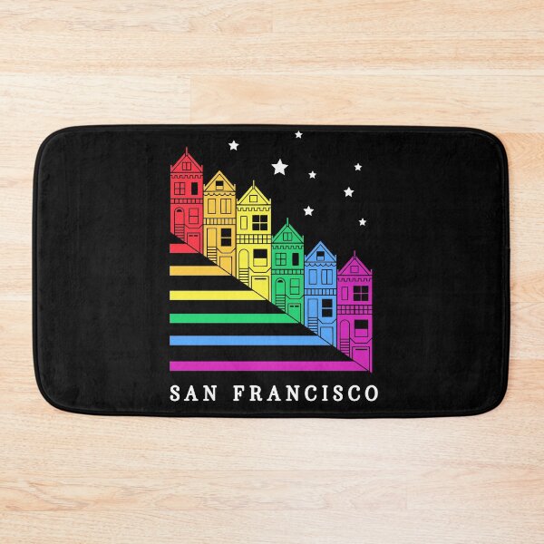 Item preview, Happy PRIDE Month, SF Gay Liberation Movement, Painted Ladies designed and sold by aronia.