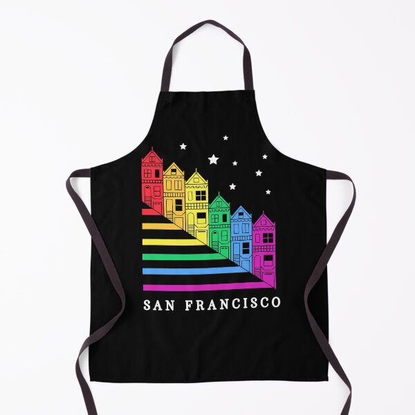 Item preview, Happy PRIDE Month, SF Gay Liberation Movement, Painted Ladies designed and sold by aronia.