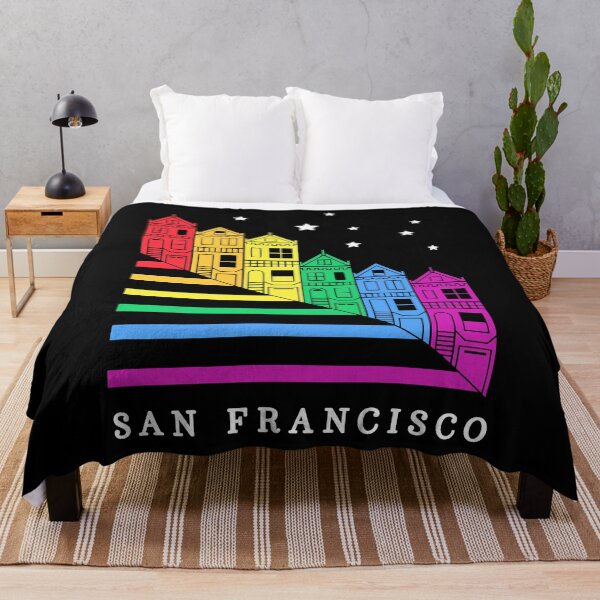 Item preview, Happy PRIDE Month, SF Gay Liberation Movement, Painted Ladies designed and sold by aronia.