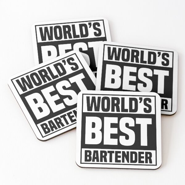 Item preview, World's Best Bartender designed and sold by SasKloset.