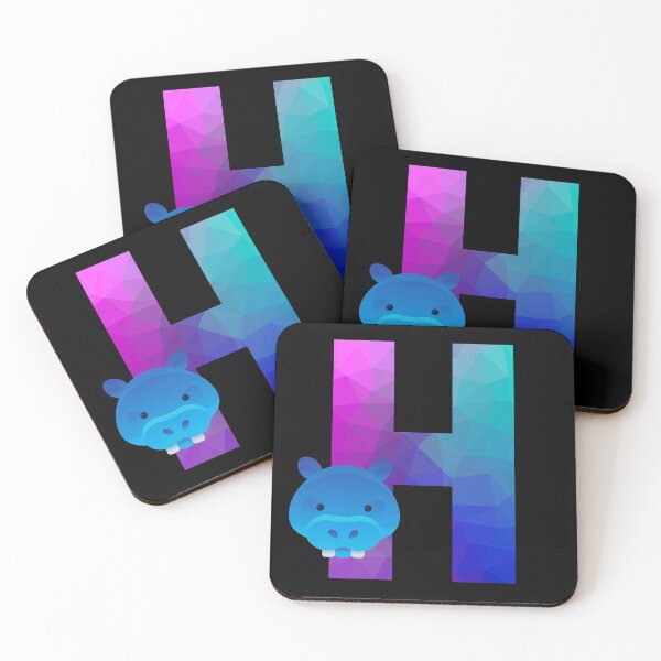 Item preview, LETTER H FOR HIPPOPOTAMUS  designed and sold by TeyMank.