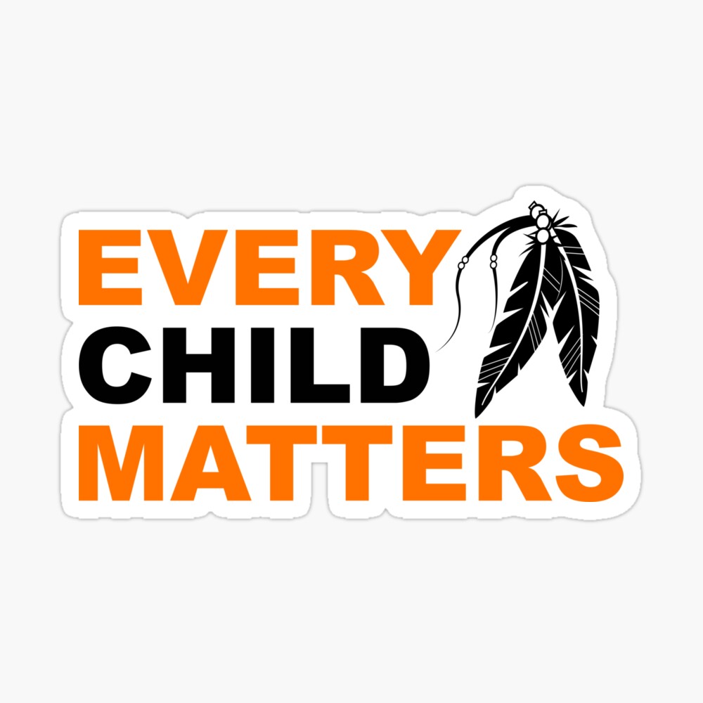 Every child matters Canada orange shirt day Poster for Sale by  portrait4you