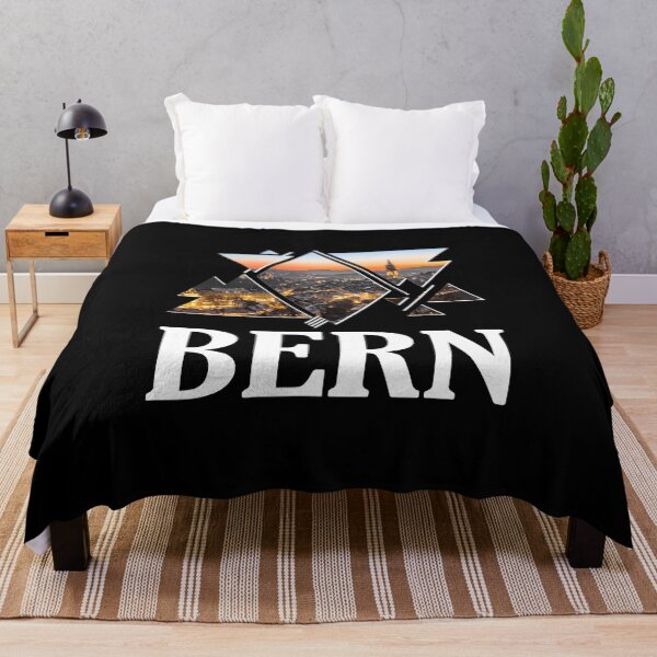 Item preview, Bern Switzerland Switzerland skyline city mountains designed and sold by BullDesignsShop.