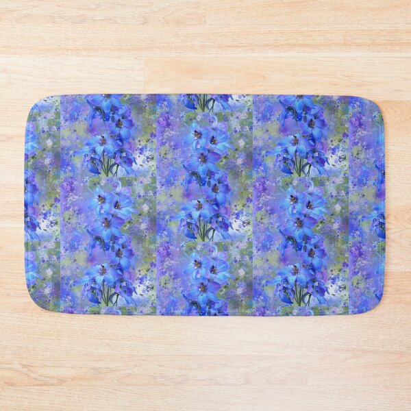 Item preview, Delightful Delphiniums Mixed Media  designed and sold by OByD.