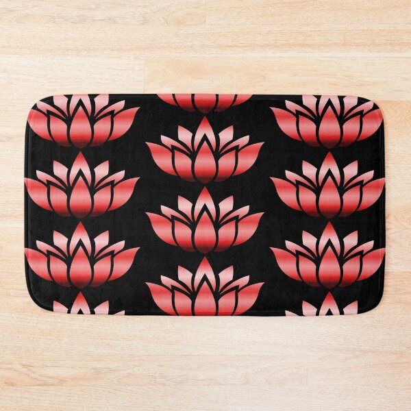 Item preview, Simplicity Lotus In Metallic Red Hue designed and sold by RosieSunflower.