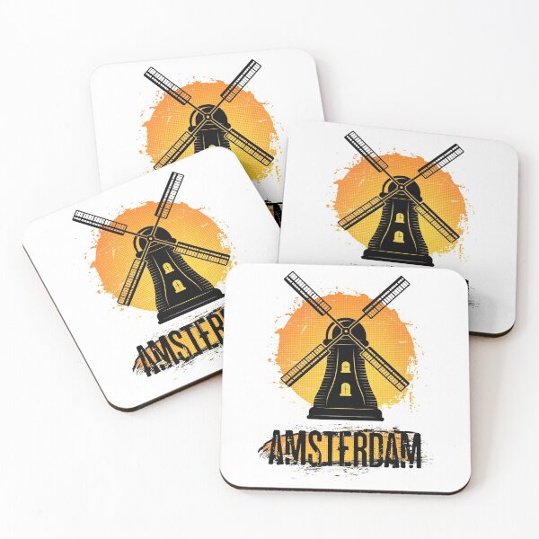 Item preview, Amsterdam Países Bajos Nederland Holland Molino de viento designed and sold by BullDesignsShop.