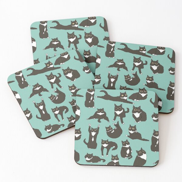 Item preview, Dumb Cats - Collection Poster designed and sold by BirdWithHat.
