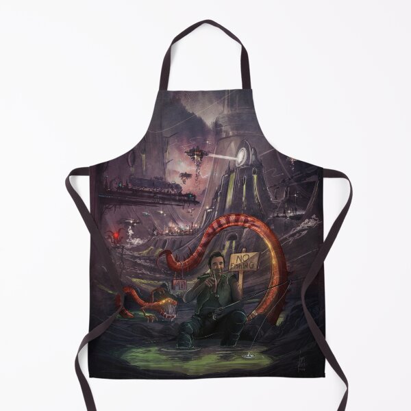 Item preview, No Fishing - Relaxing at the dumpster planet. designed and sold by Luis Peres.