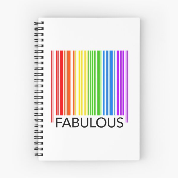 Item preview, Fabulous - Pride Rainbow Barcode designed and sold by Thelittlelord.