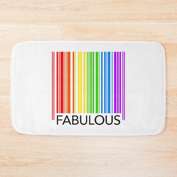 Item preview, Fabulous - Pride Rainbow Barcode designed and sold by Thelittlelord.