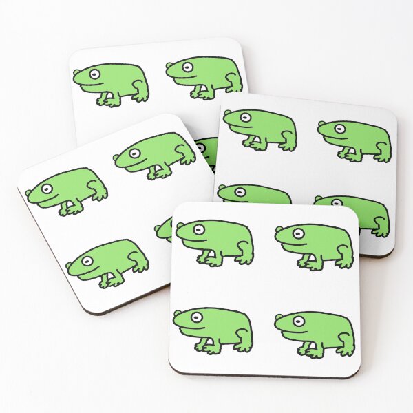 Item preview, Frog 4 Pack designed and sold by firstroundpixel.
