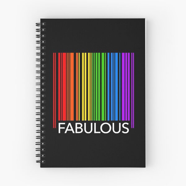 Item preview, Fabulous - Pride Rainbow Barcode designed and sold by Thelittlelord.