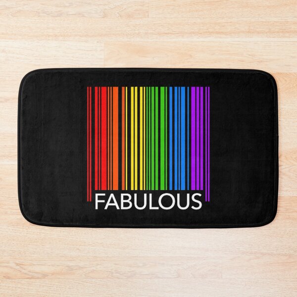 Item preview, Fabulous - Pride Rainbow Barcode designed and sold by Thelittlelord.