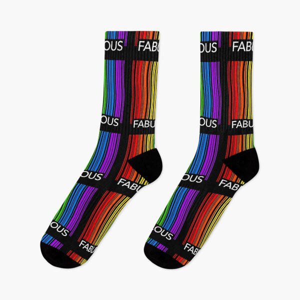 Item preview, Fabulous - Pride Rainbow Barcode designed and sold by Thelittlelord.