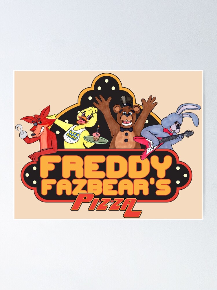 Free: Five Nights At Freddys 2, Freddy Fazbears Pizzeria Simulator, Five  Nights At Freddys 4, Cartoon, Poster PNG 