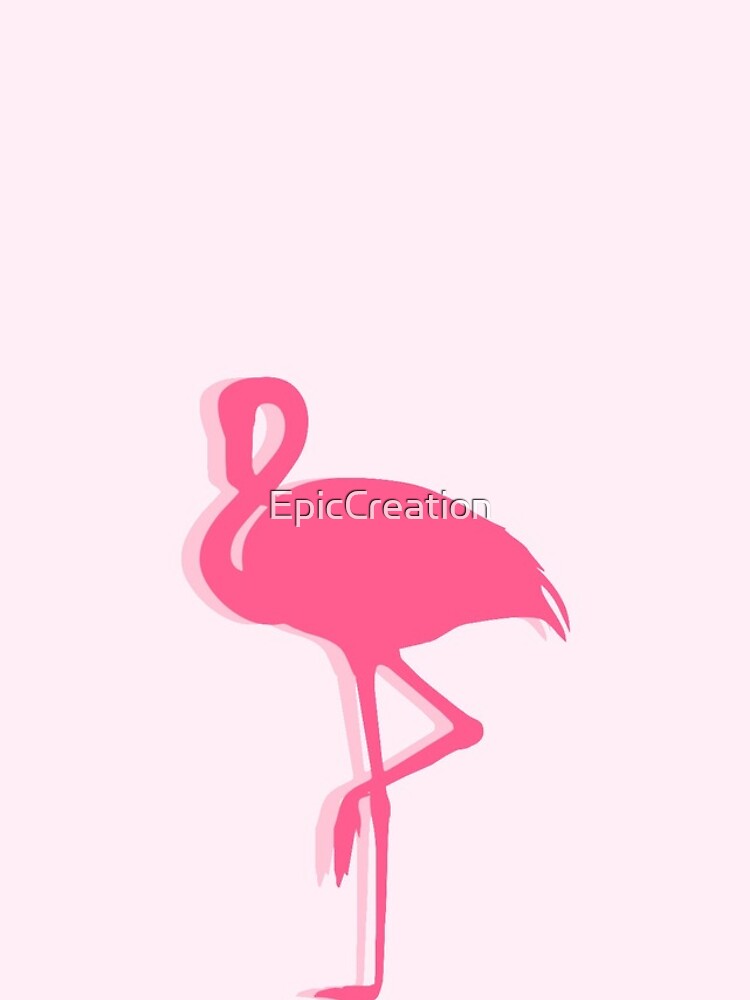 Aesthetic Pink Standing Flamingo Iphone Case By Epiccreation Redbubble