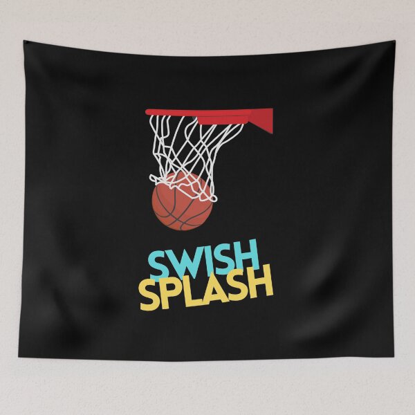 Item preview, Swish Splash Basketball designed and sold by friendlyspoon.