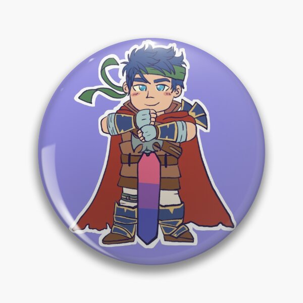 Item preview, Fire Emblem- Ike Bi Pride!  designed and sold by solsunflora.