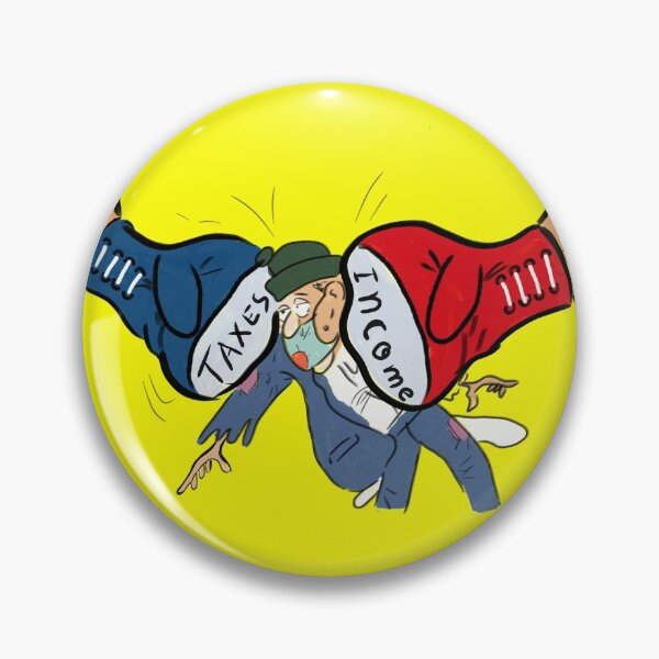 Item preview, income tax funny cartoon  designed and sold by twobillion.