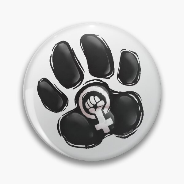 Item preview, Pata de lobo guerrero de justicia social designed and sold by Wolf-Lisa.