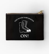 Get your Tory boots on! - Traci Harding Studio Pouch