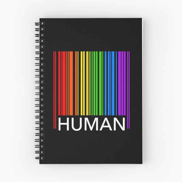 Item preview, HUMAN - Pride Rainbow Barcode designed and sold by Thelittlelord.
