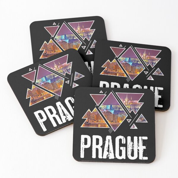 Item preview, Prague Prague Czech Republic Czech Skyline Town City designed and sold by BullDesignsShop.
