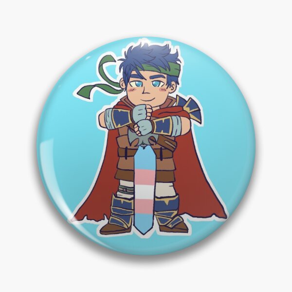 Item preview, Fire Emblem- Ike Trans Pride! designed and sold by solsunflora.