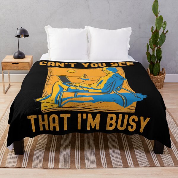 Item preview, Can't You See That I'm Busy designed and sold by Hoiho Adventure Shirts.