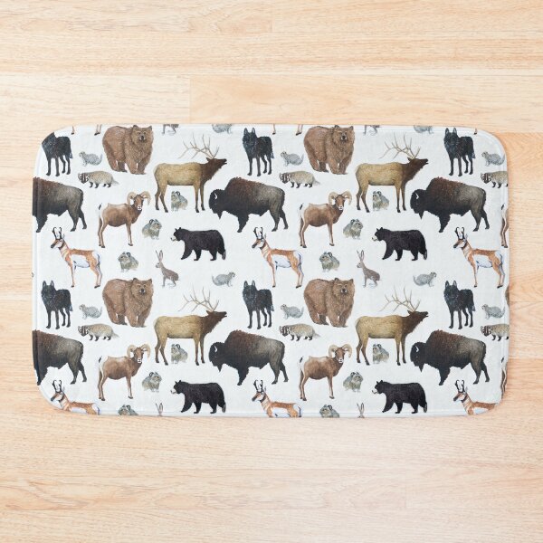Item preview, Mammals of Yellowstone National Park designed and sold by Wildlife Art by Holly.