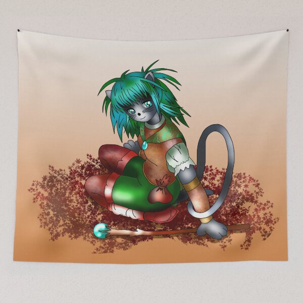 Item preview, Dungeons and cats druid designed and sold by CuisineCat.