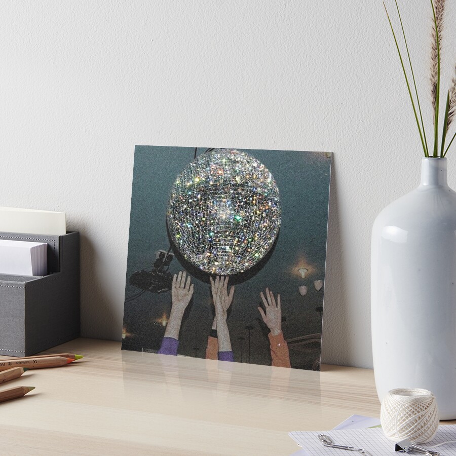 Glitter Enthusiast - Disco Ball Acrylic Wall Art - ArtSugar