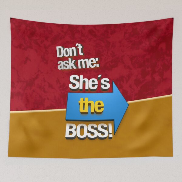 Item preview, She's the Boss! designed and sold by Klementsen.