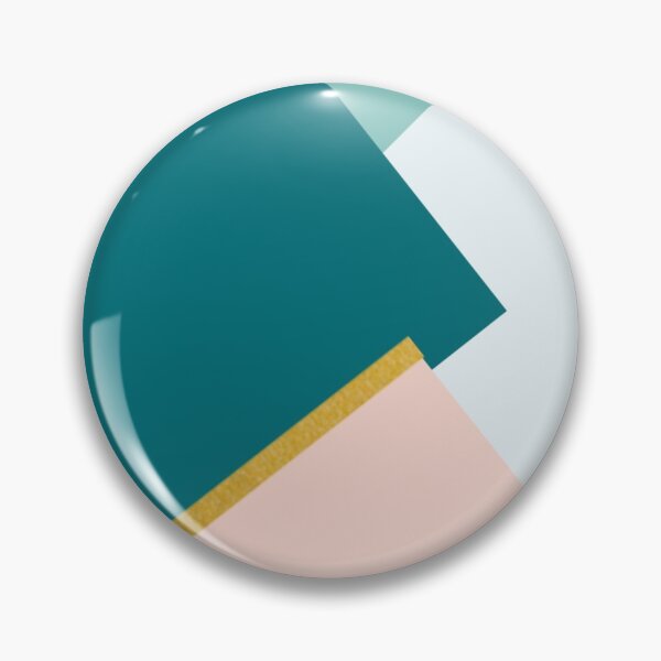 Item preview, Minimalist Blue Green Dark Salmon designed and sold by BEyourself be.