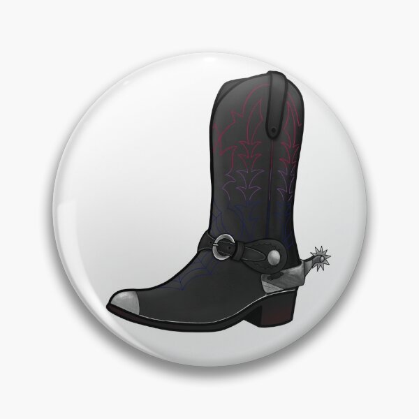 Item preview, Bisexual Pride Cowboy Boot designed and sold by ratshitcrazy.