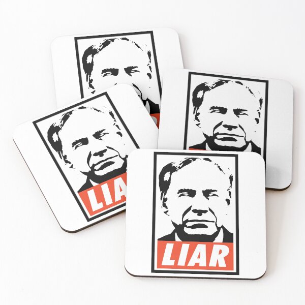 Item preview, Greg Abbott is a Liar. Obey style. II designed and sold by KBwiththeTees.