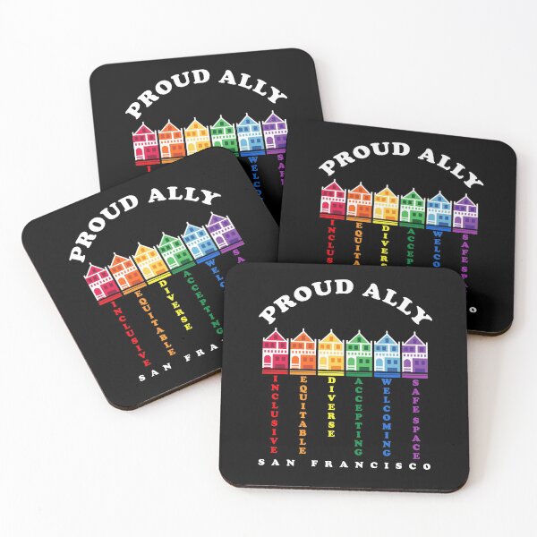 Item preview, SF Painted Ladies, Happy PRIDE Month, Gay Liberation Movement designed and sold by aronia.