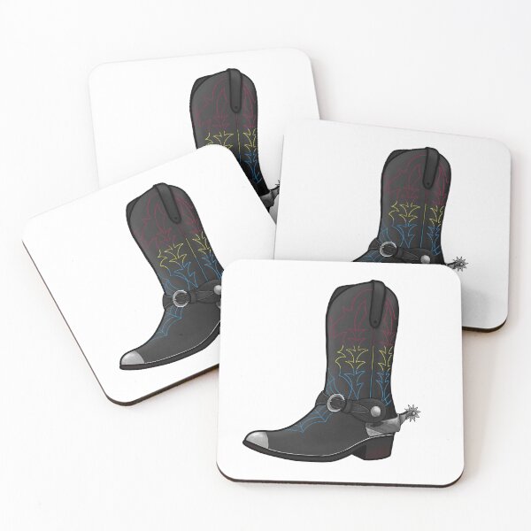 Item preview, Pansexual Pride Cowboy Boot designed and sold by ratshitcrazy.
