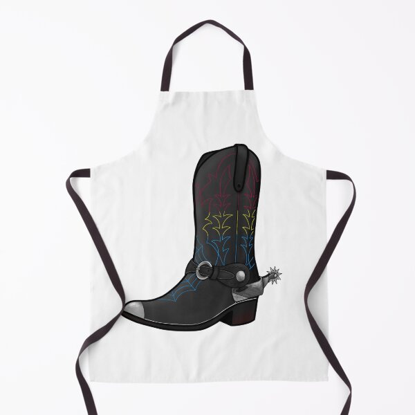 Item preview, Pansexual Pride Cowboy Boot designed and sold by ratshitcrazy.