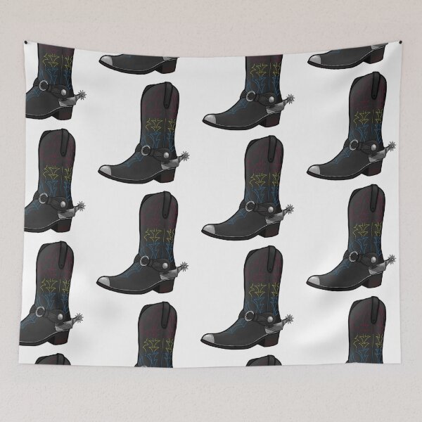 Item preview, Pansexual Pride Cowboy Boot designed and sold by ratshitcrazy.
