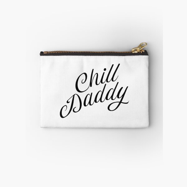 Item preview, Chill Daddy Cursive - Black designed and sold by GorsskyVlogs.