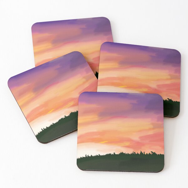 Item preview, Sunset over a hilltop designed and sold by Dragoner.