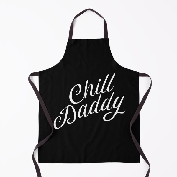 Item preview, Chill Daddy Cursive - White designed and sold by GorsskyVlogs.