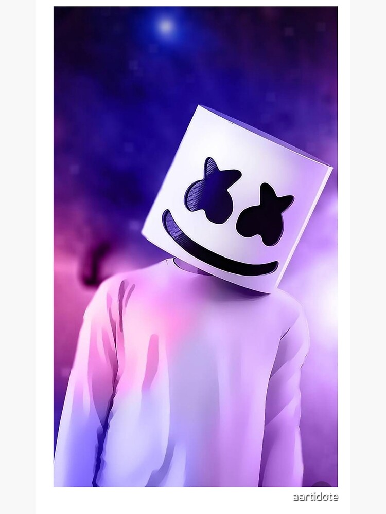Dj Marshmallow Wall Art for Sale | Redbubble
